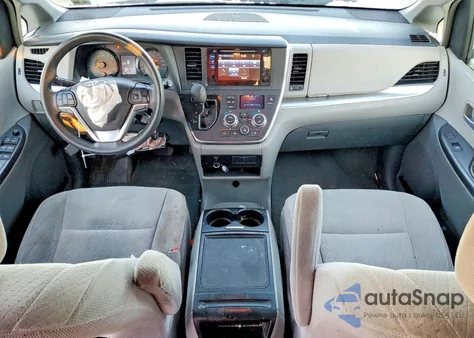 2016 Toyota Sienna Le from USA, damaged, VIN 5TDKK3DC0GS694608